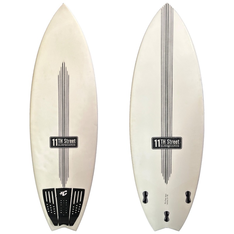 11th Street Surfboards Puffin 5’4 Consignment Surfboard – FCS II