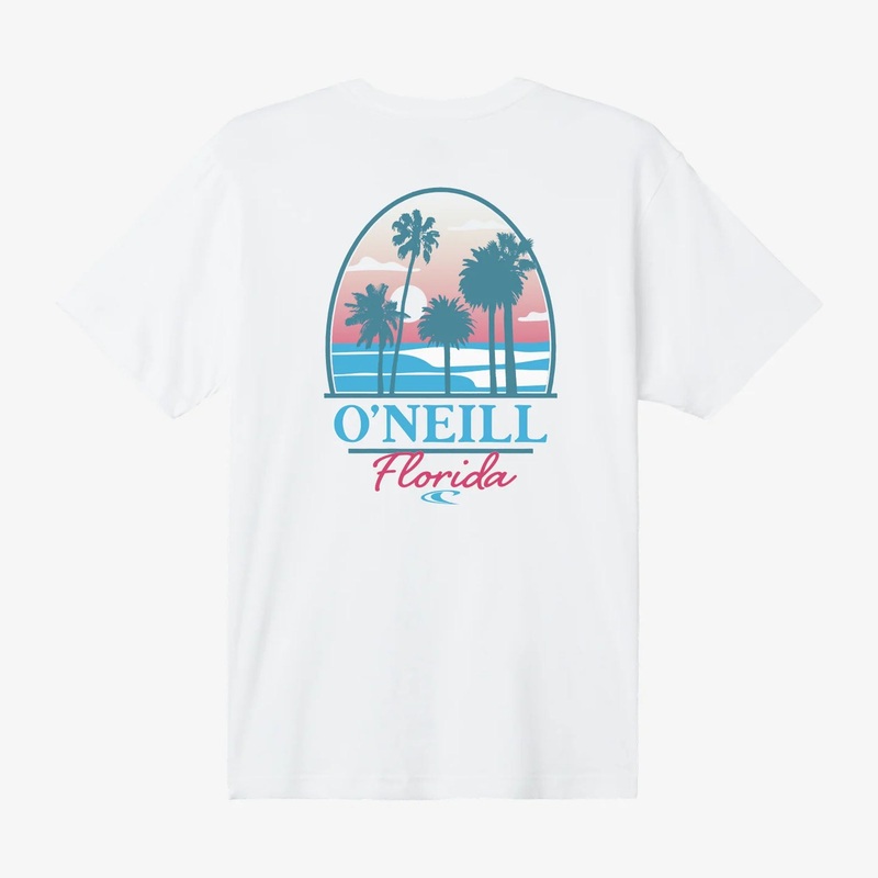 O’Neill Tubbs Men’s S/S T-Shirt – White