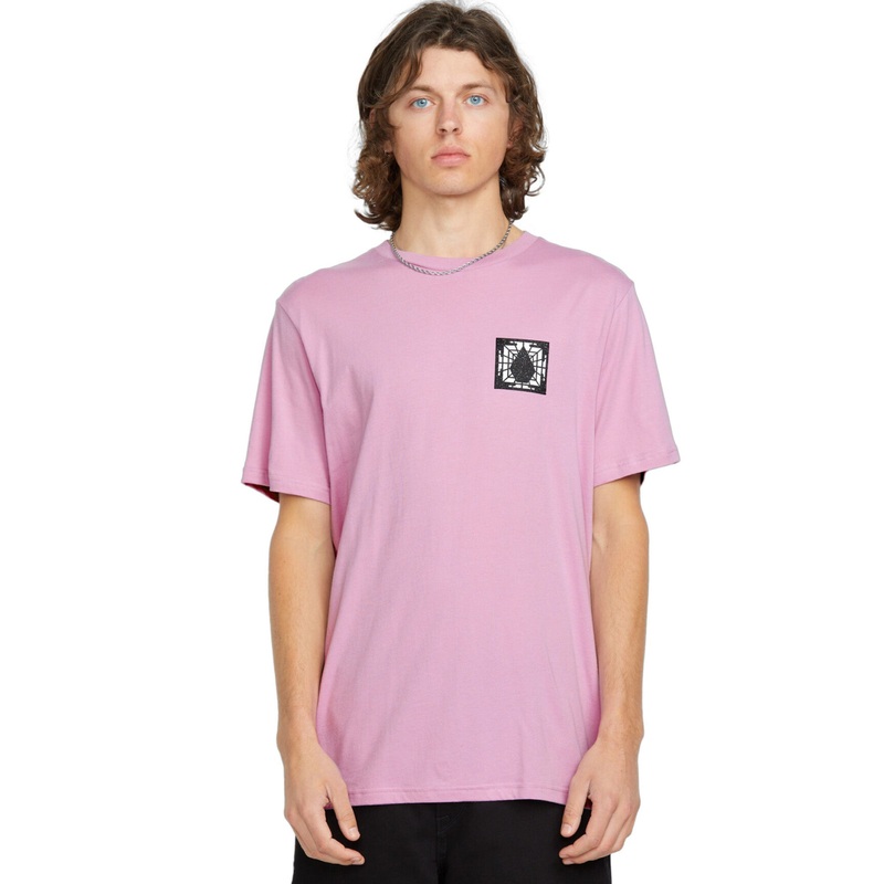 Volcom Within Men’s S/S T-Shirt – Pink