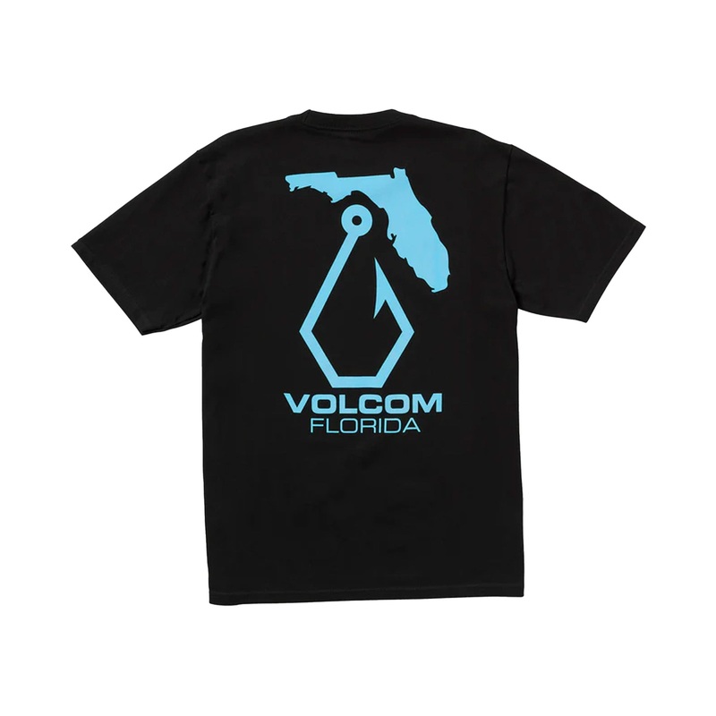 Volcom Reelin Men’s S/S T-Shirt – Black