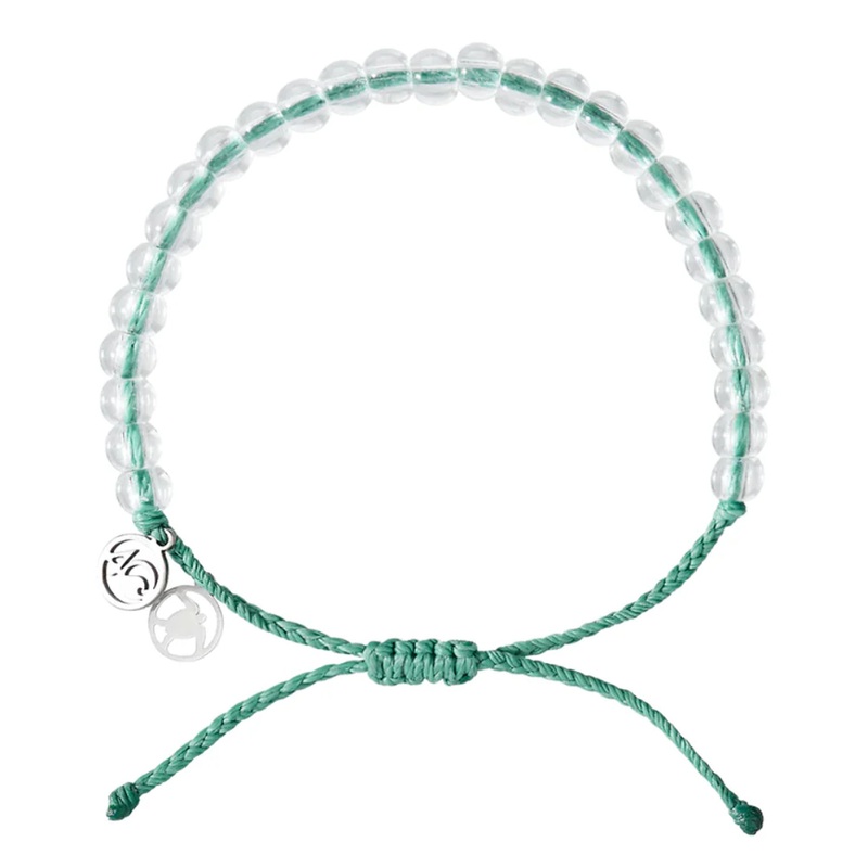 4Ocean Loggerhead Sea Turtle Beaded Bracelet – Sea Foam Green