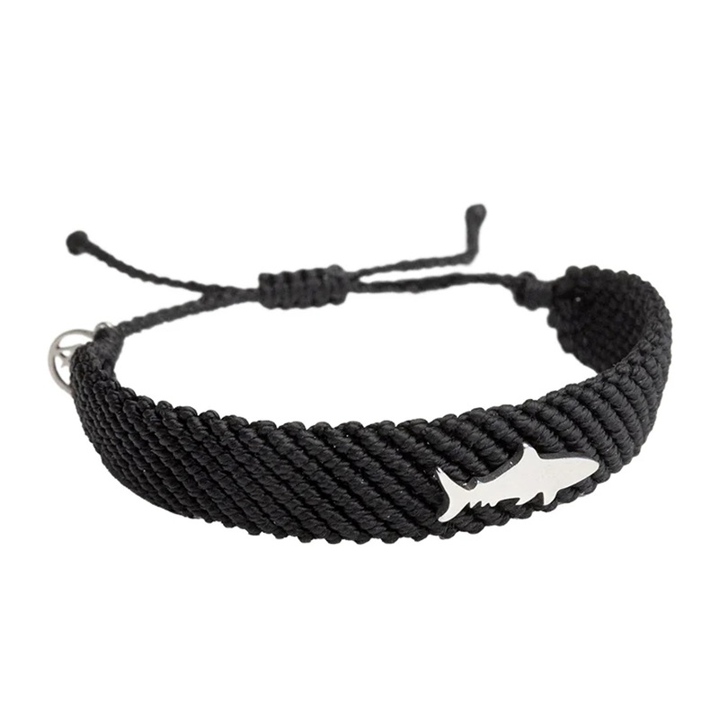 4Ocean Ocean Resilience Shark Bracelet – Black