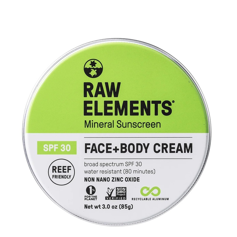 Raw Elements Face & Body SPF 30 Sunscreen Lotion – Tin