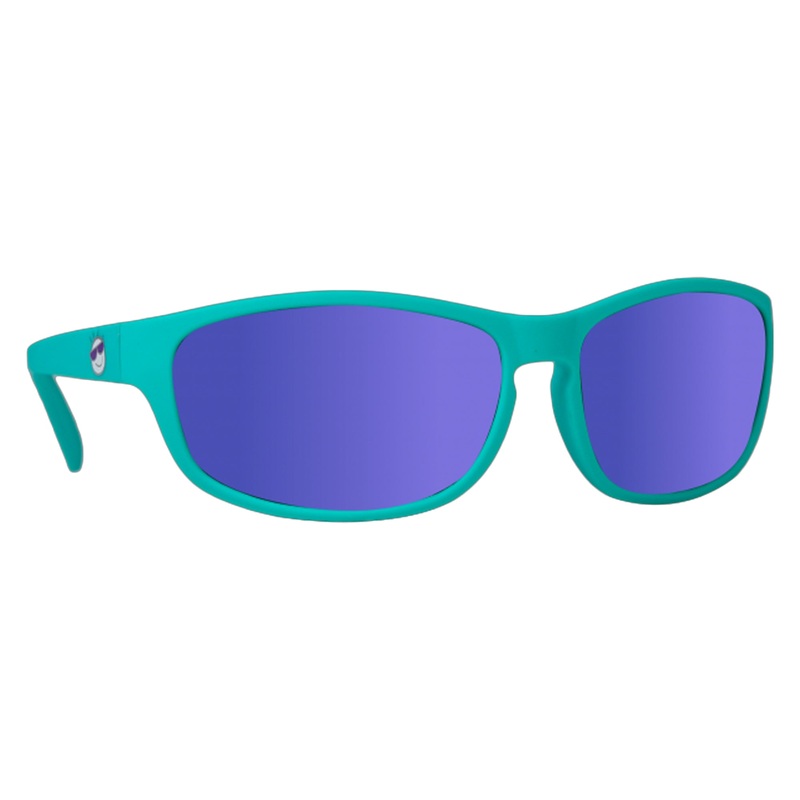 Mini Shades Wraps Kid’s Sunglasses – Age 3-7/Aqua Polarized