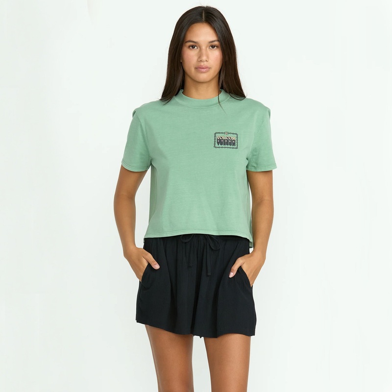 Volcom Stoneshine Women’s Walkshorts – Black