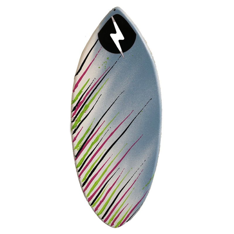 Zap Large Wedge 49″ Skimboard – Sky Rave