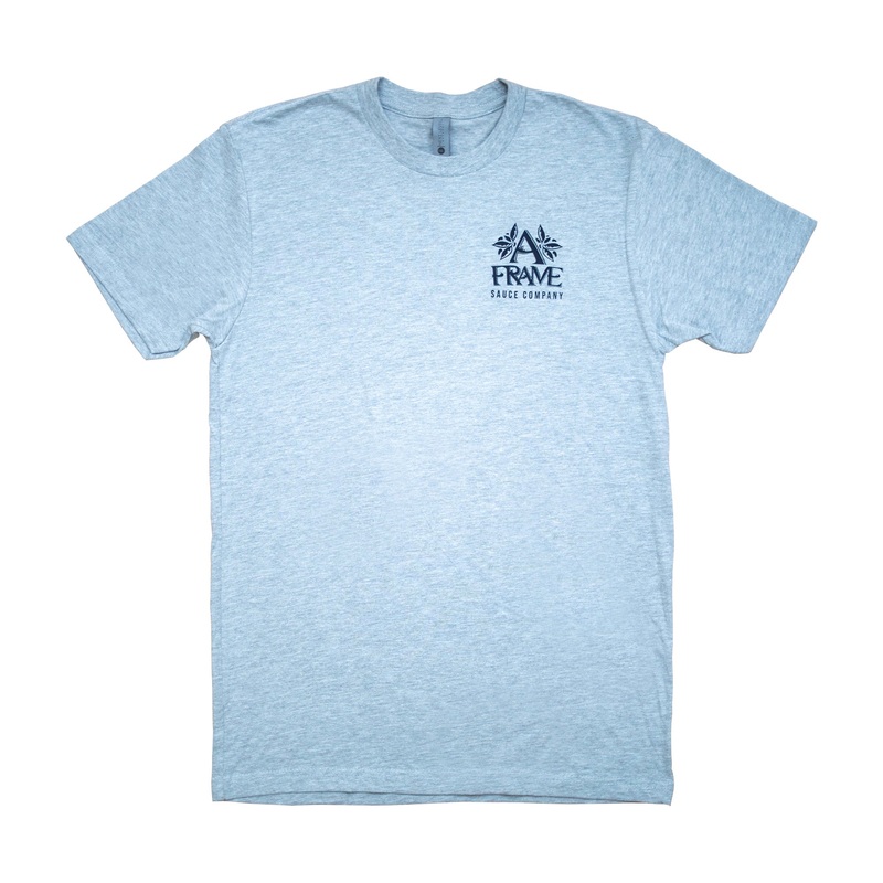 A Frame Hot Sauce Men’s S/S T-Shirt – Grey