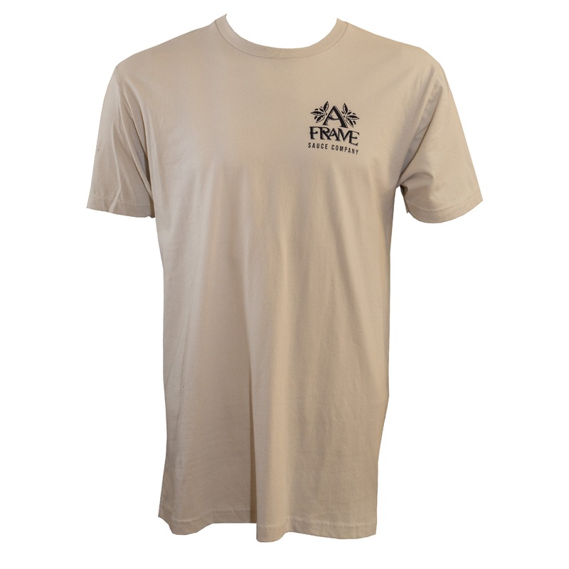 A Frame Hot Sauce Men’s S/S T-Shirt – Sand
