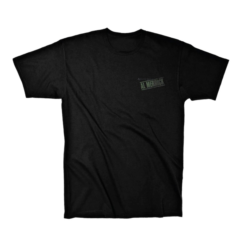 Channel Islands Al Stamp Fade Men’s S/S T-Shirt – Black