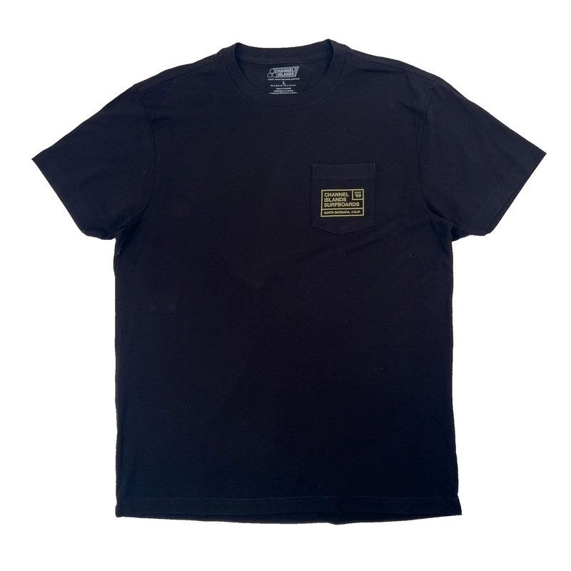 Channel Islands Flag Patch Men’s S/S T-Shirt – Black