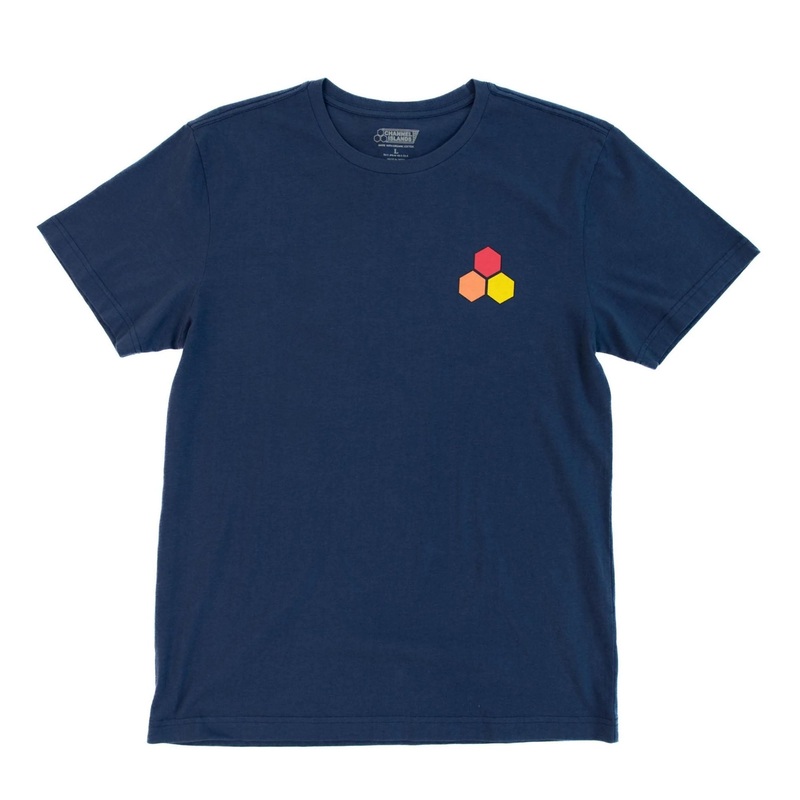 Channel Islands Classic Hex Men’s S/S T-Shirt – Navy