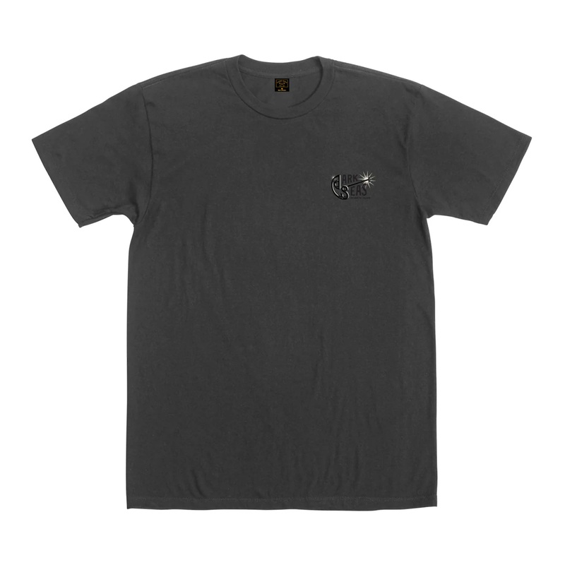 Dark Seas Branding Iron Pigment Men’s S/S T-Shirt – Grey