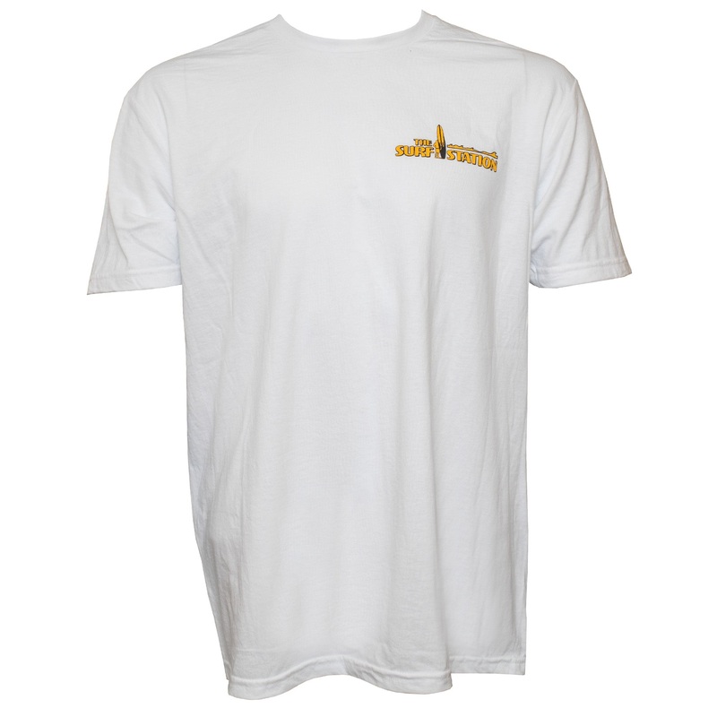 Surf Station x Richie D’Onofrio Big Set Men’s S/S T-Shirt – White