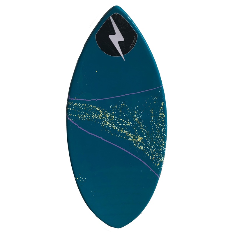 Zap Medium Wedge 45″ Skimboard – Deep Ocean