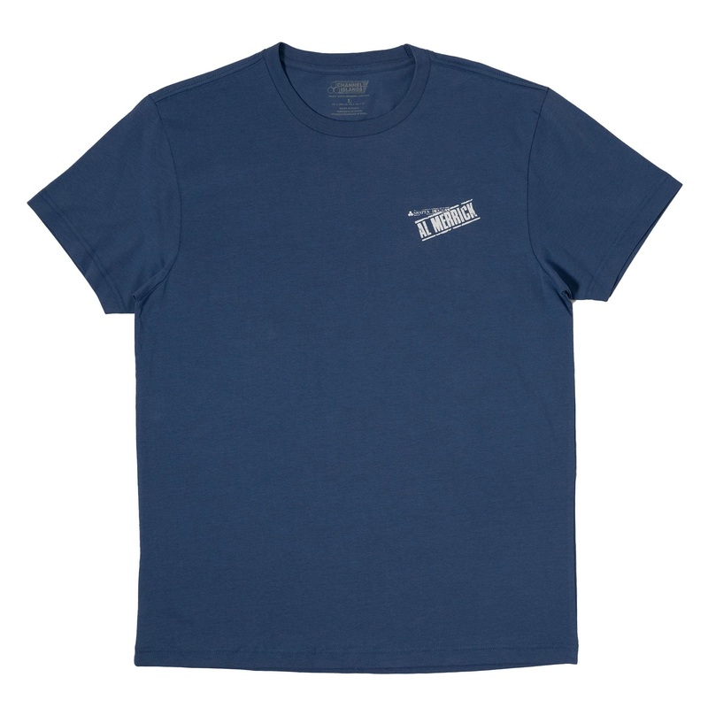 Channel Islands Al Stamp OG Men’s S/S T-Shirt – Cobalt Blue