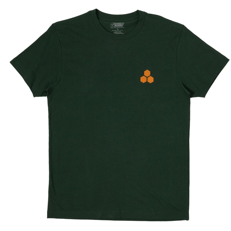 Channel Islands Quality Goods Men’s S/S T-Shirt – Forest Green