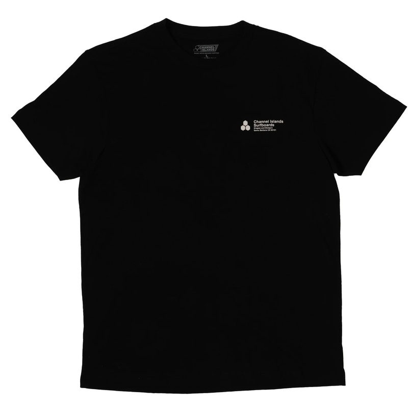 Channel Islands Tailz Men’s S/S T-Shirt – Black