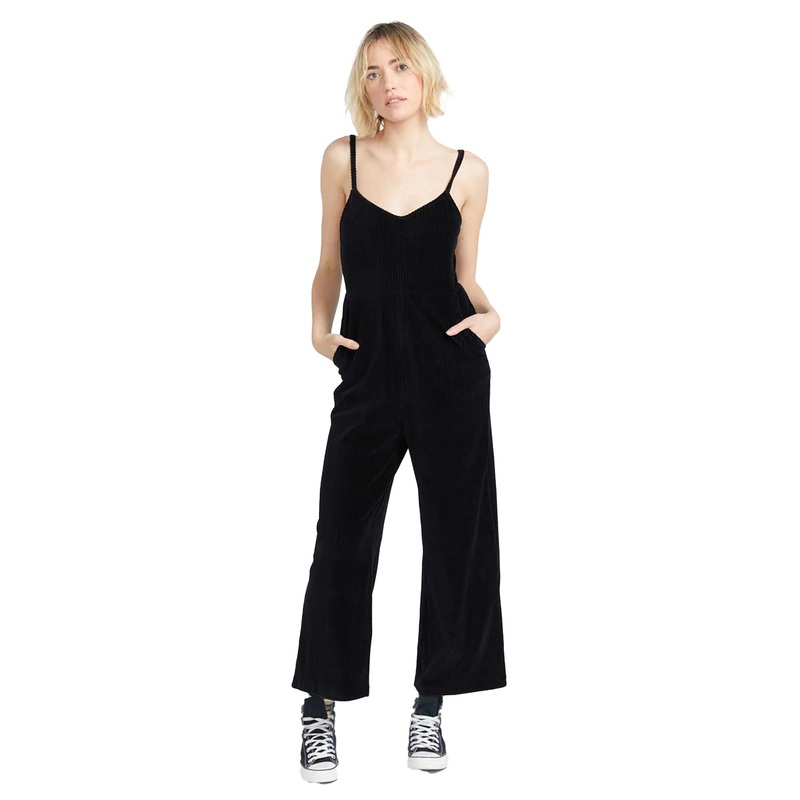 Volcom Cording To U Women’s Romper – Black