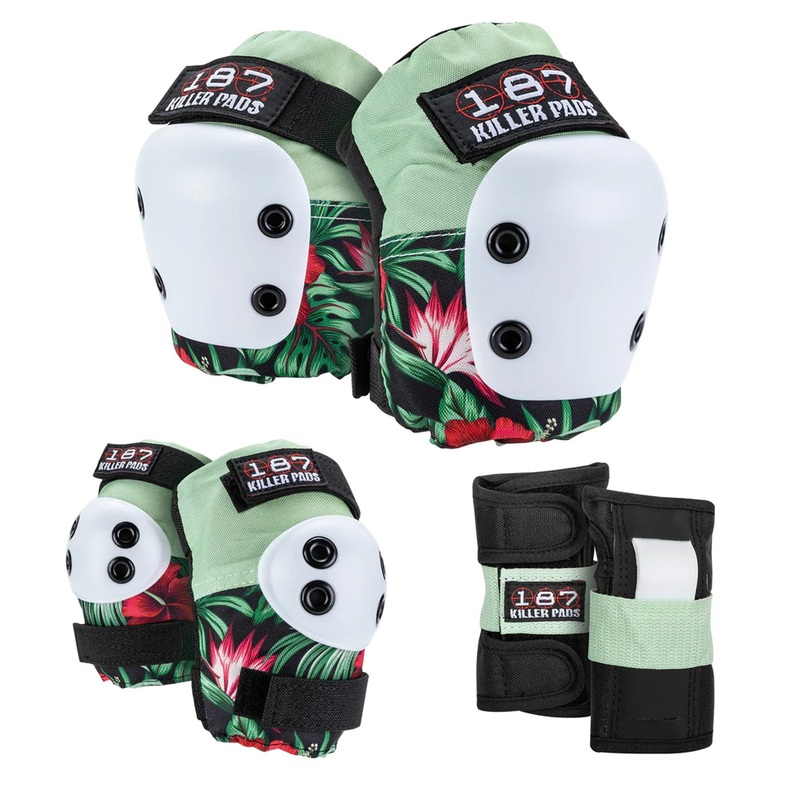 187 Killer Pads 6-Pack Youth Pad Set – Hibiscus