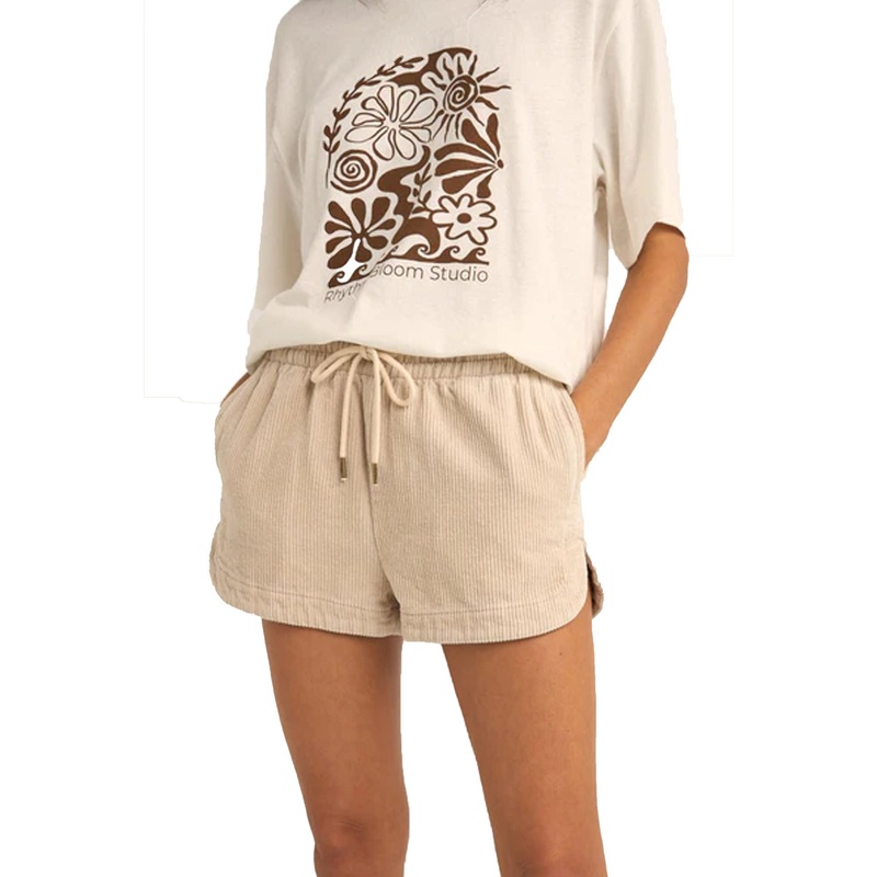 Rhythm Mazzy Corduroy Women’s Shorts – Sand