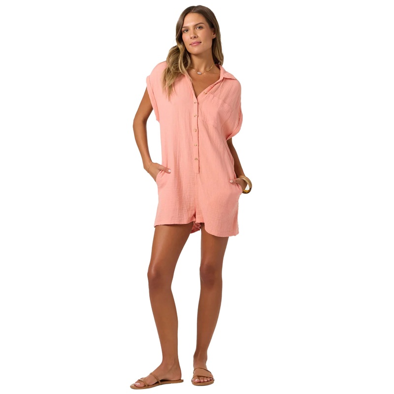 O’Neill Kamillia Women’s Romper – Canyon Clay