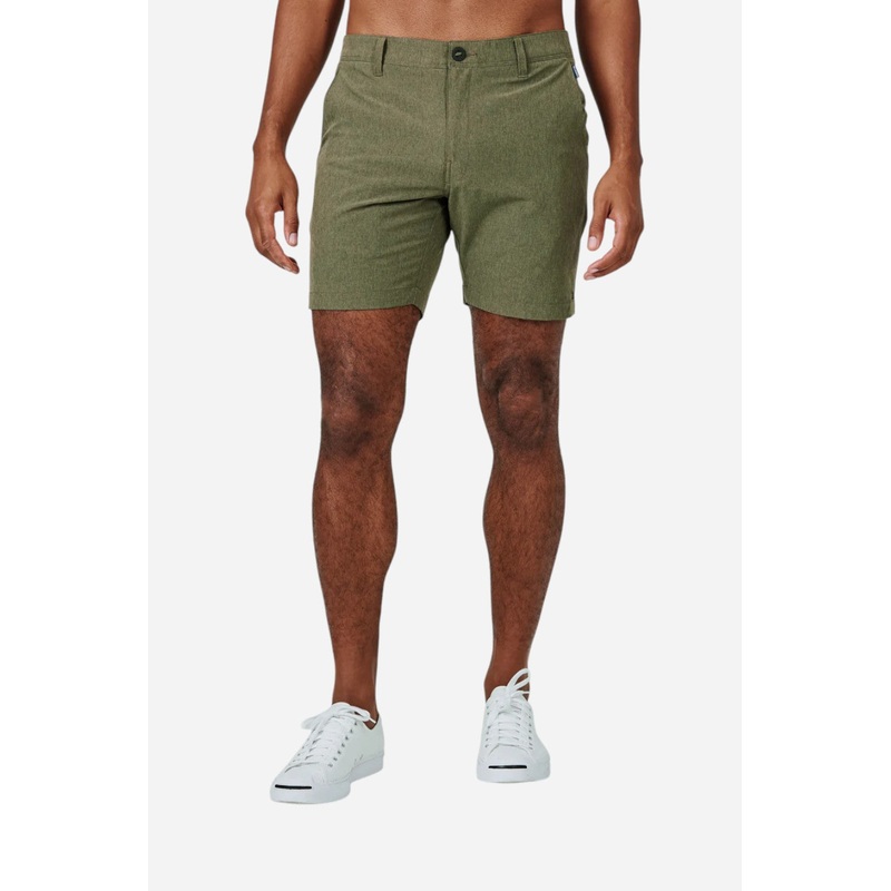 7 Diamonds Aeroplane 7″ Short in Olive