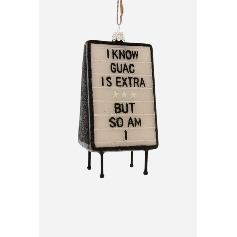Extra Guac Ornament