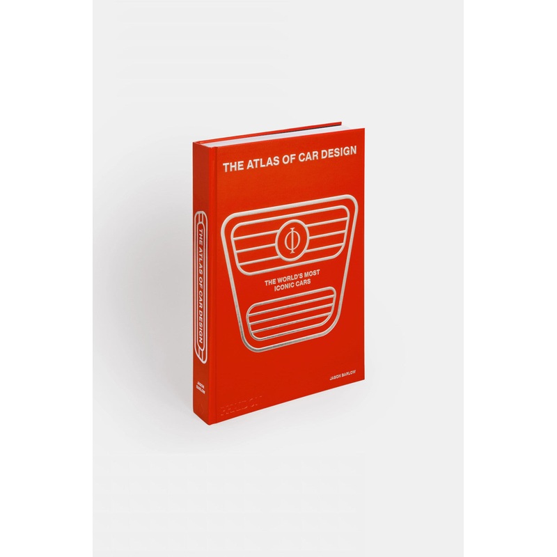 Phaidon The Atlas of Car Design: The World’s Most Iconic Cars (Rally Red Edition)