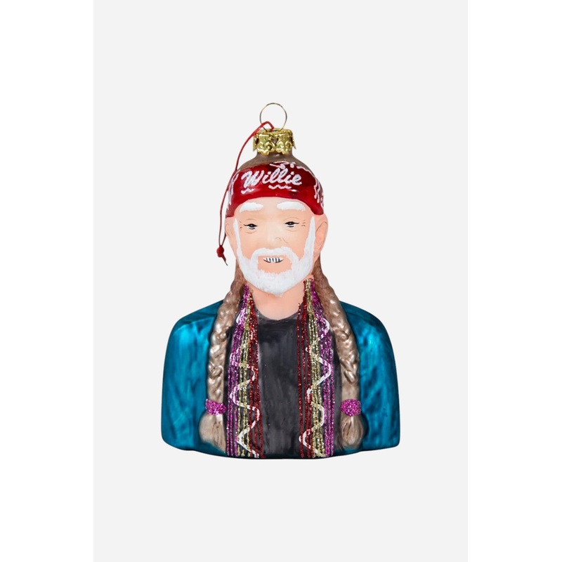 Willie Nelson Ornament