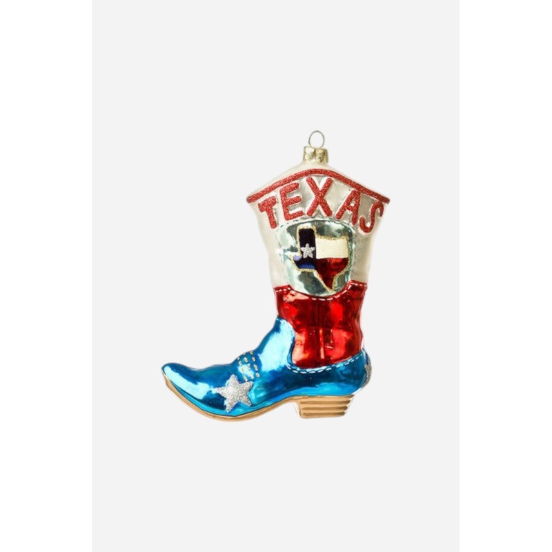 TEXAS BOOT ORNAMENT