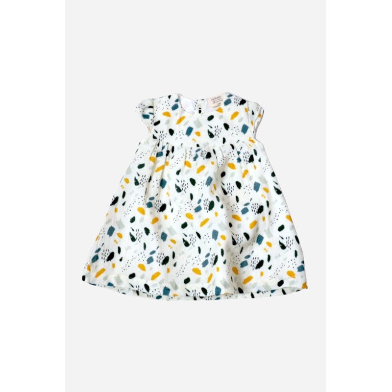 Viverano Florence Bloom Cap Sleeve Muslin Dress + Bloomer Set