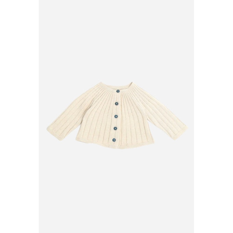 Viverano Milan Rib Knit Baby Girl Cardigan