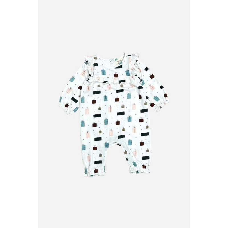 Viverano Presents Ruffle Baby Jumpsuit