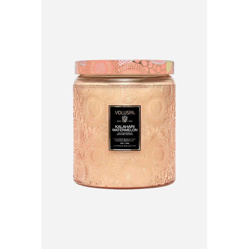 Voluspa Kalahari Watermelon Luxe Jar Candle – 44 Oz