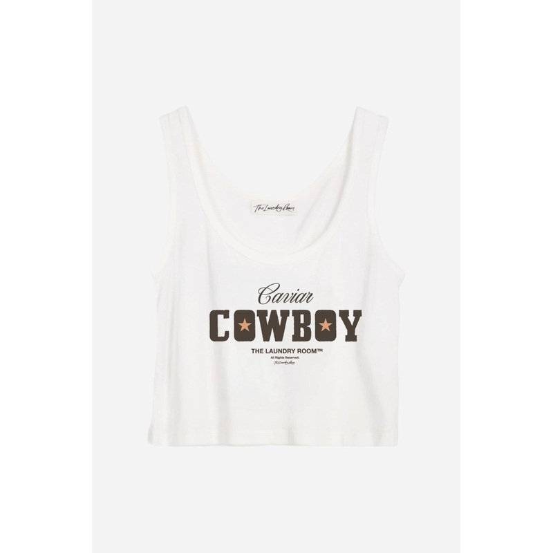 Laundry Room Caviar Cowboy Boxy Tank