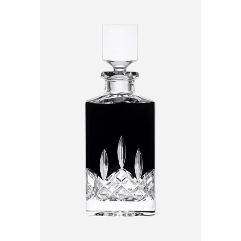 Waterford Lismore Black Square Decanter 24oz