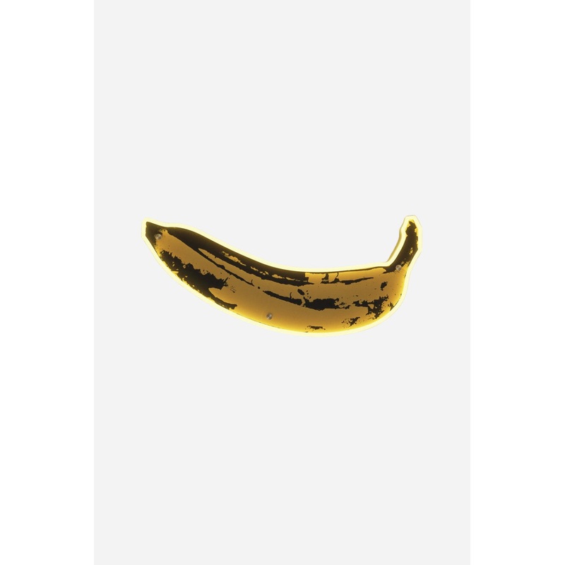 Yellow Pop Banana By Andy Warhol Led Wall Lights
