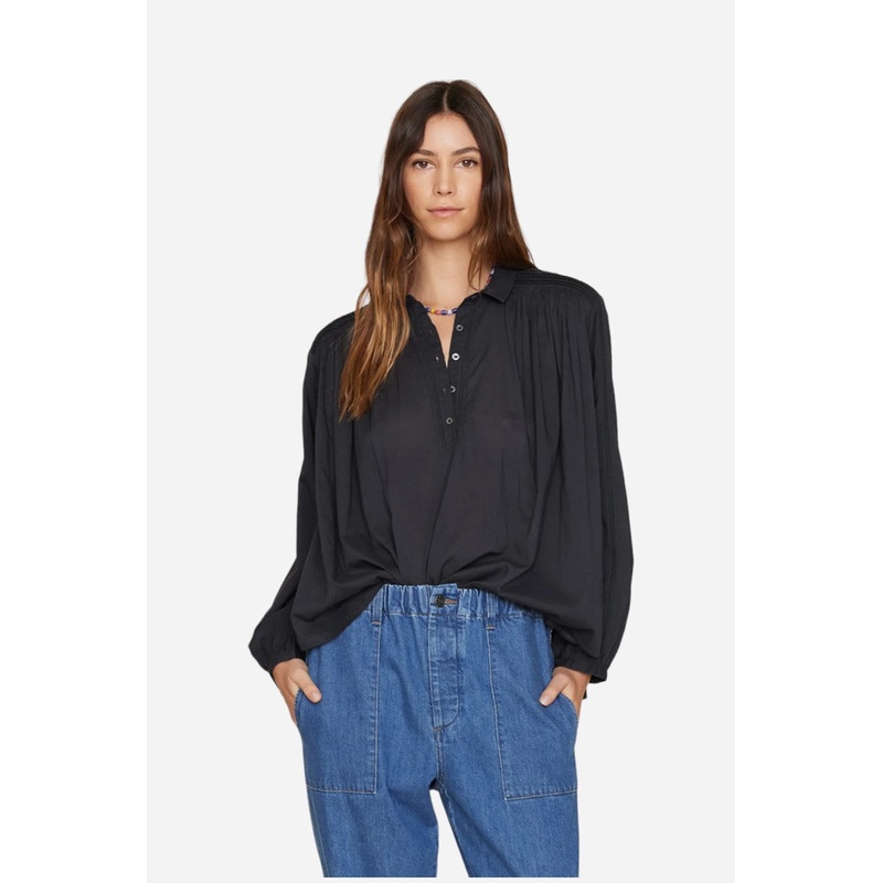 Xirena Fabienne Shirt Obsidian