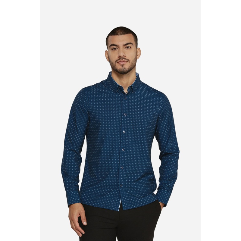 7 Diamonds Amis Long Sleeve Navy