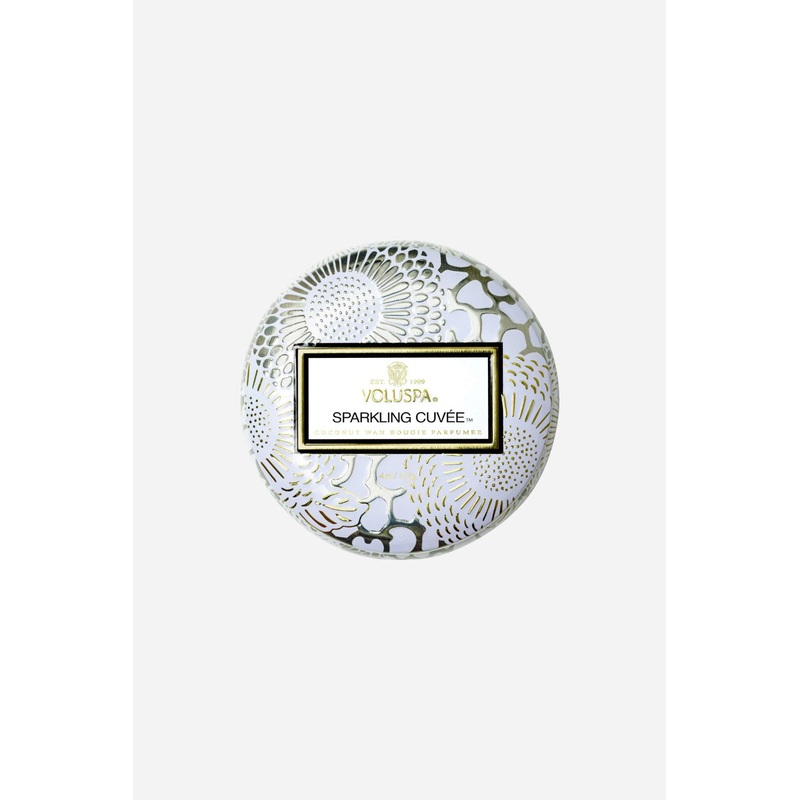 Voluspa Sparkling Cuve Mini Tin Candle