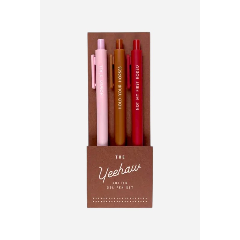Yeehaw Jotter Gel Pen Set