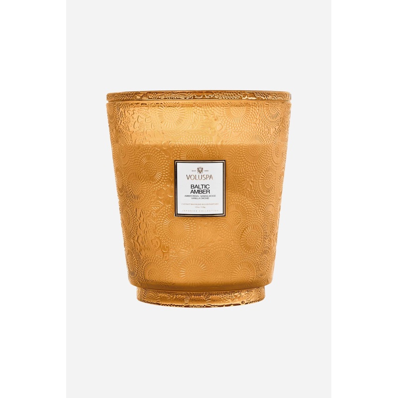 Voluspa Baltic Amber 5 Wick Hearth Candle