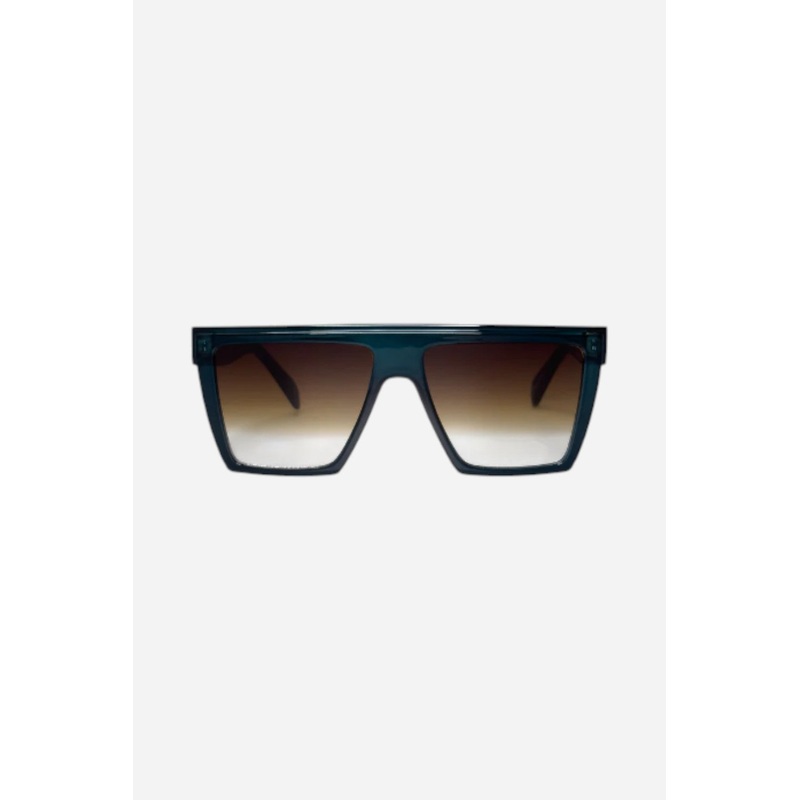 Otra Eyewear Ollie Sunglasses in Transparent Navy/Brown