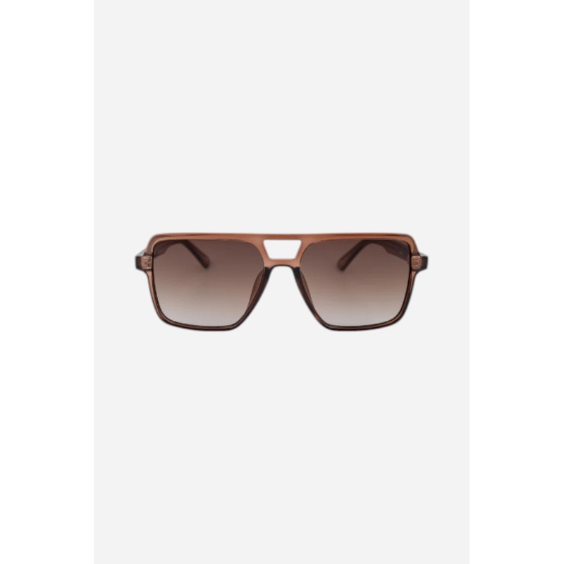 Otra Sunglasses Zoya Sunglasses in Transparent Maple/Brown Fade
