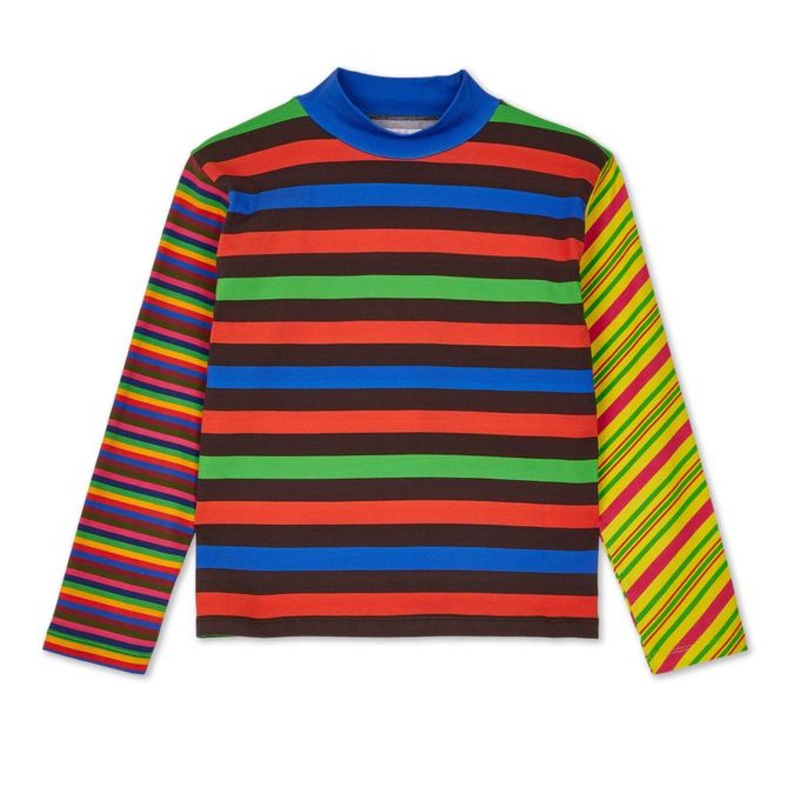 ERL – Kids Fleece Knit Top – (Pinstripe Print)