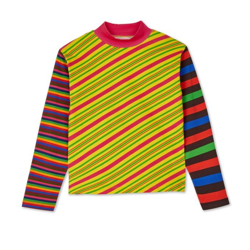 ERL – Kids Printed Fleece Top – (Pinstripe Print)