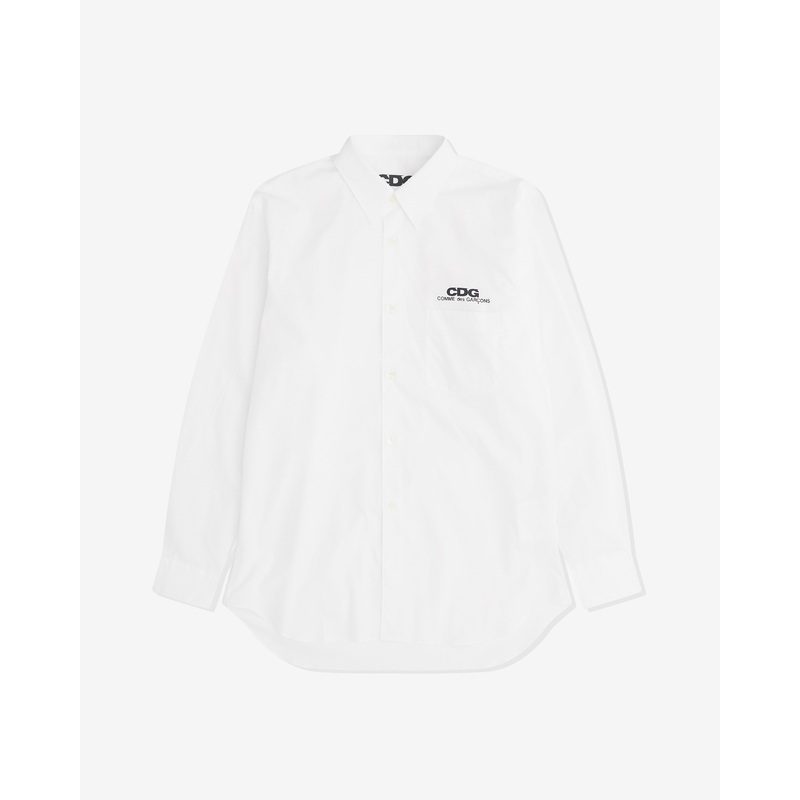 CDG – Classic Logo Shirt – (White)