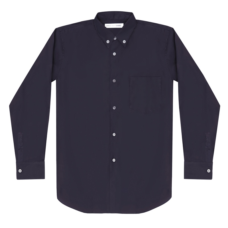 CDG Shirt Forever (CDGS6PLA 2 Navy Plain)