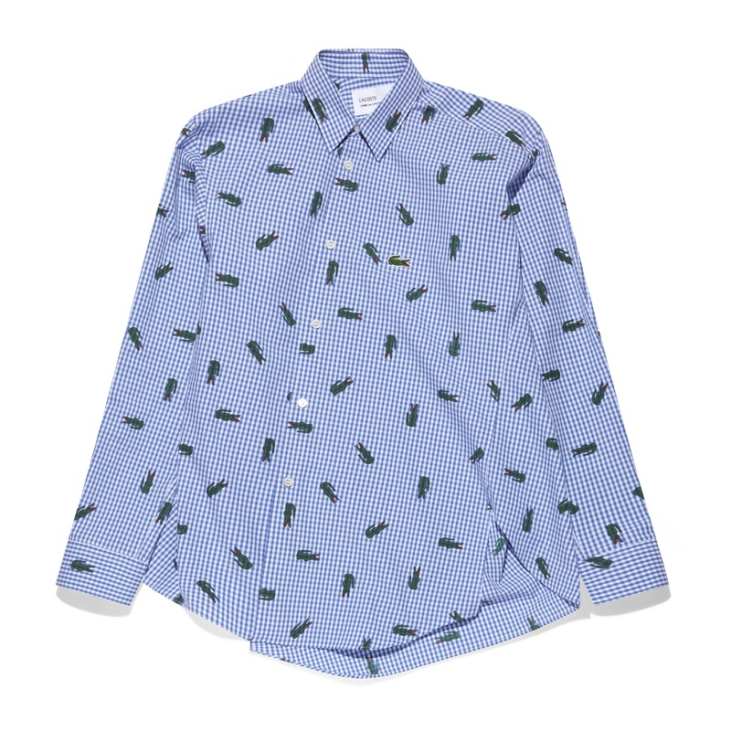 CDG Shirt – Lacoste Men’s Print Shirt – (Check)