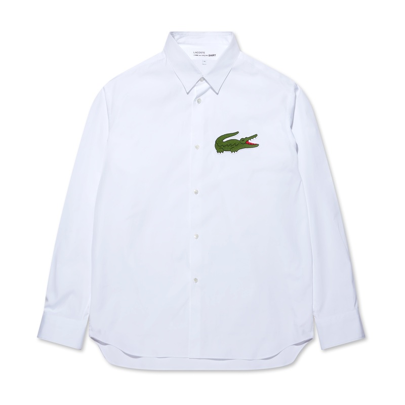 CDG Shirt – Lacoste Men’s Shirt – (White)